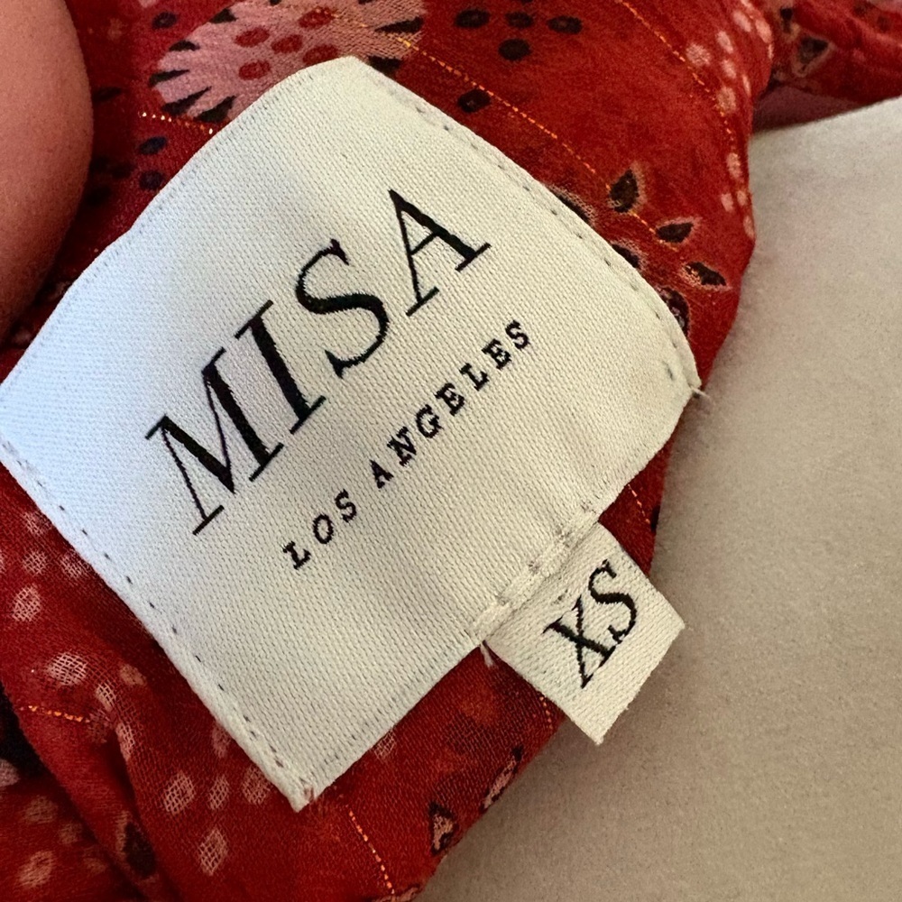 Anthropologie MISA Los Angeles Veruka Dress in Maravi Dots - Picture 11 of 13